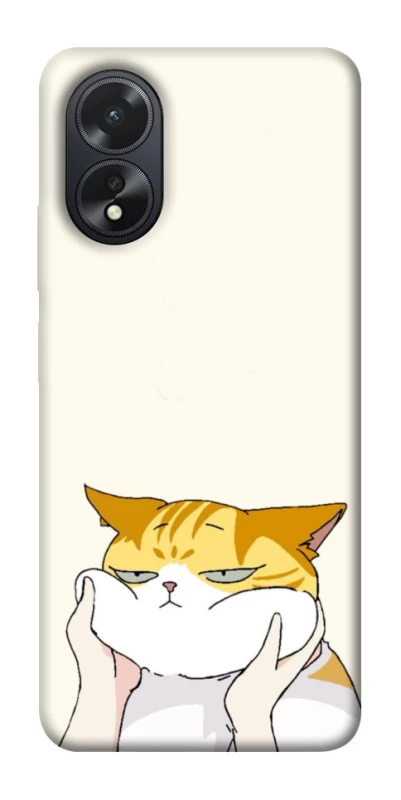 Чохол на Oppo A38 Cat bun фото 1 з 1