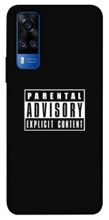 Чохол на Vivo Y51a Parental Advisory Label фото 1 Чохол на Vivo Y51a Parental Advisory Label фото 1 з 1