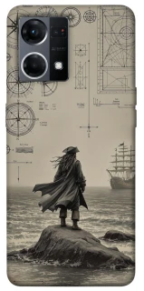 Чехол на Oppo Reno 7 4G Captain Jack Sparrow фото 1 из 1