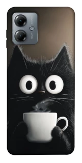 Чохол на Motorola Moto G14 morning cat фото 1 з 1