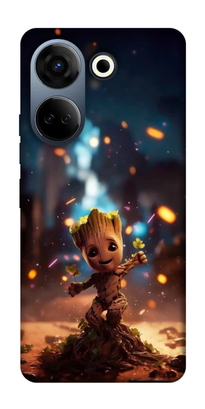 Чехол на TECNO Camon 20 Pro (CK7n) Baby Groot v3 фото 1 из 1