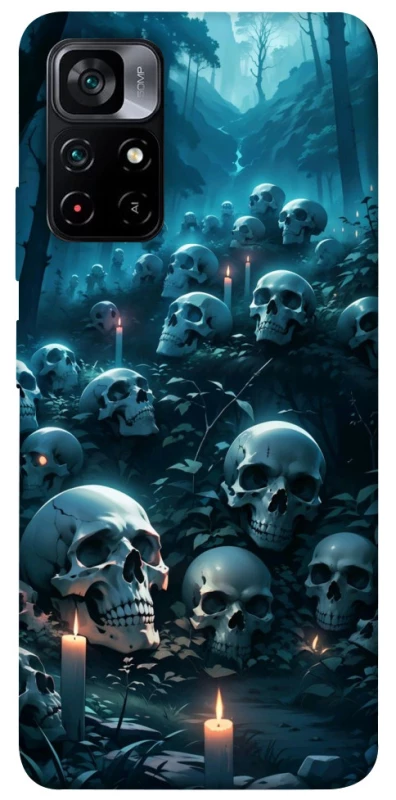 Чехол на Xiaomi Poco M4 Pro 5G Skulls v3 фото 1 из 1
