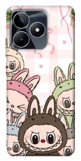 Чехол на Realme C53 All Labubu 2 фото 1 из 1