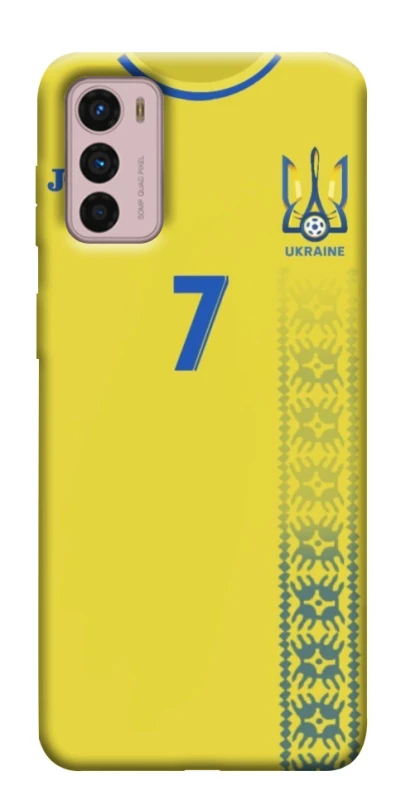 Чехол на Motorola Moto G42 UA-Football ver.3 фото 1 из 1