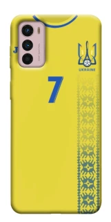 Чохол на Motorola Moto G42 UA-Football ver.3 фото 1 з 1