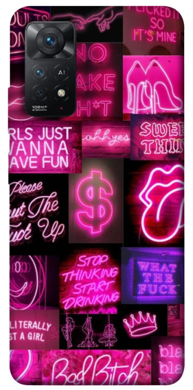 Чехол на Xiaomi Redmi Note 11 Pro 4G/5G Hot collage ver.9 фото 1 из 1