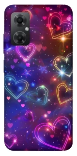 Чохол на Xiaomi Redmi Note 11R Drawn hearts фото 1 з 1