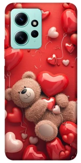 Чехол на Xiaomi Redmi Note 12 4G bear in hearts фото 1 из 1