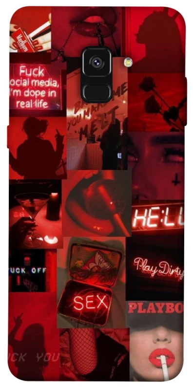 Чехол на Samsung A530 Galaxy A8 (2018) Love collage ver.3 фото 1 из 1