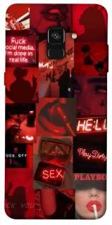 Чехол на Samsung A530 Galaxy A8 (2018) Love collage ver.3 фото 1 из 1