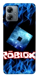 Чехол на Motorola Moto G14 Roblox Galaxy Flame Logo фото 1 из 1