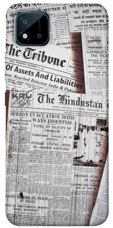 Чехол на Realme C11 (2021) Газеты фото 1 из 1