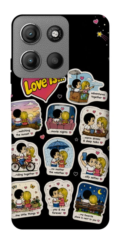 Чохол на Motorola Moto G15 4G Love is ver.4 фото 1 з 1