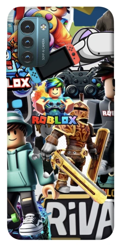 Чохол на Nokia G21 Roblox collage ver.1 фото 1 з 1