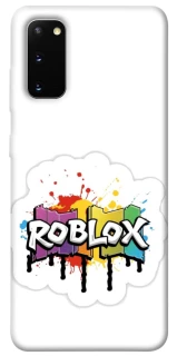 Чохол на Samsung Galaxy S20 Roblox logo ver.1 фото 1 з 1