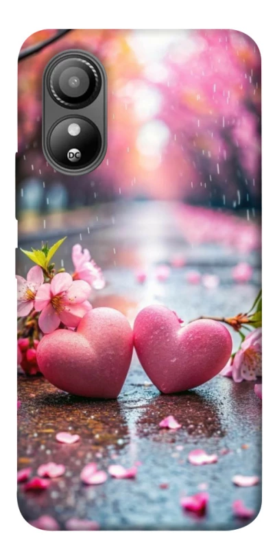 Чохол на ZTE Blade L220 Pink heart фото 1 з 1