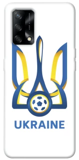 Чехол на Oppo A74 4G Футбольный Герб v2 фото 1 из 1