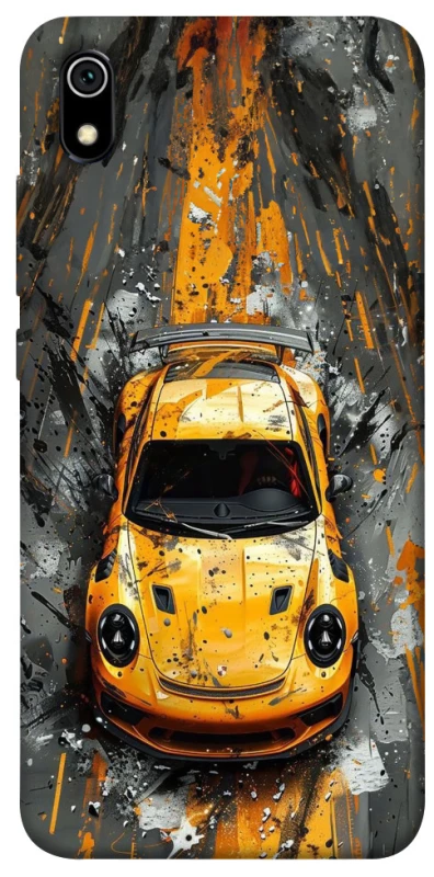 Чехол на Xiaomi Redmi 7A Drawn Porsche фото 1 из 1
