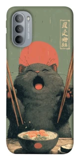 Чохол на Motorola Moto G31 Hungry Cat фото 1 з 1