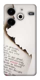 Чехол на TECNO Pova 6 Neo (LI6) Стихи фото 1 из 1