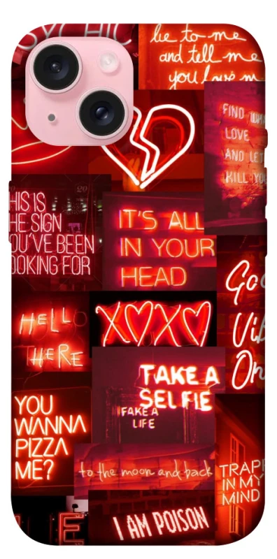 Чохол на Apple iPhone 15 (6.1") Love collage ver.7 фото 1 з 1