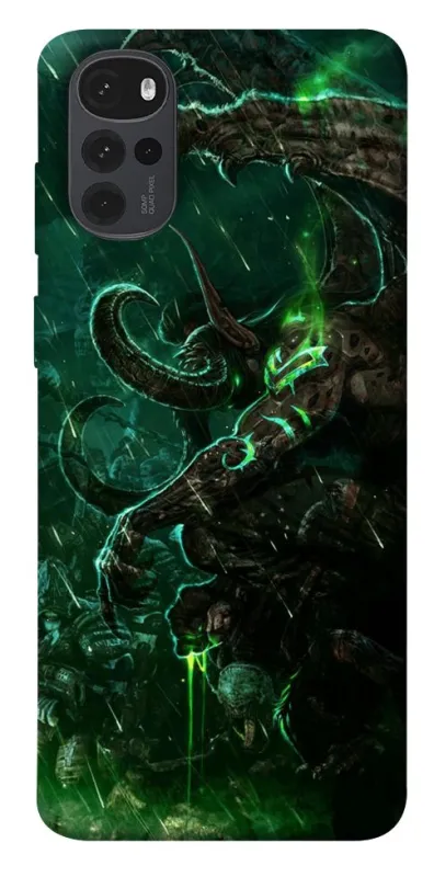 Чохол на Motorola Moto G22 Warcraft Illidan v2 фото 1 з 1