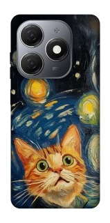 Чохол на TECNO Spark 20 paint cat фото 1 з 1