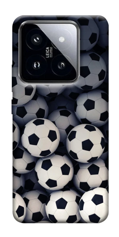 Чохол на Xiaomi 14 Pro Футбольні м'ячи фото 1 з 1