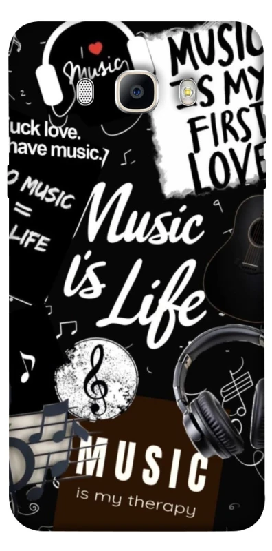 Чохол на Samsung J510F Galaxy J5 (2016) Music is Life фото 1 з 1