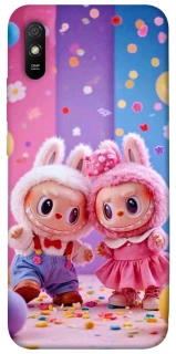 Чехол на Xiaomi Redmi 9A Labubu twins ver.3 фото 1 из 1