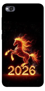 Чохол на Xiaomi Redmi 4a Red Fire Horse ver.1 фото 1 з 1