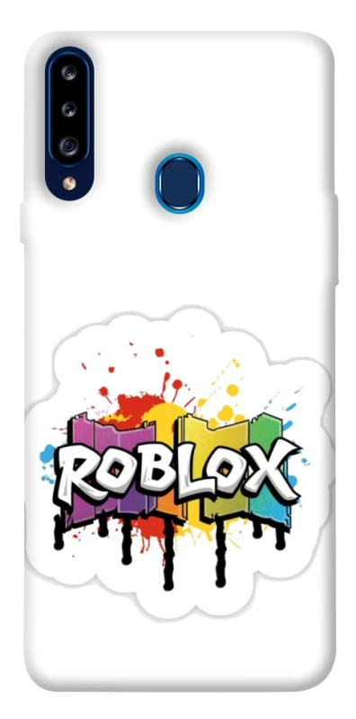 Чохол на Samsung Galaxy A20s Roblox logo ver.1 фото 1 з 1
