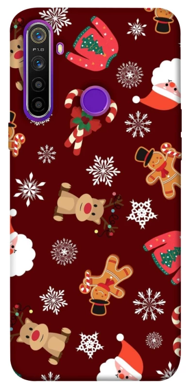 Чохол на Realme 5 Новорічний v6 фото 1 з 1