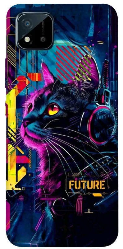 Чохол на Realme C11 (2021) Cyber Cat v2 фото 1 з 1