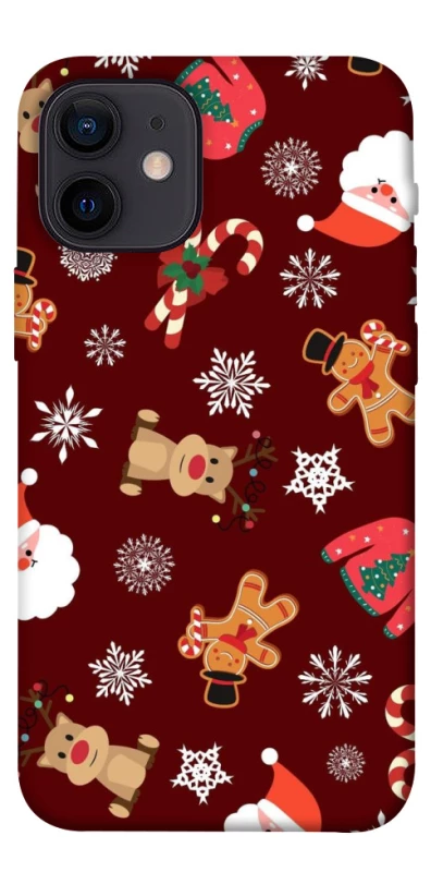 Чохол на Apple iPhone 12 mini (5.4") Новорічний v6 фото 1 з 1