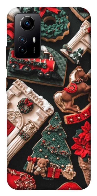 Чохол на Xiaomi Redmi Note 12S Новорічний v20 фото 1 з 1