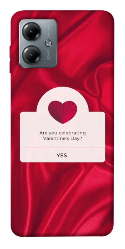 Чехол на Motorola Moto G14 Love aesthetic ver.1 фото 1 из 1