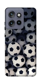Чехол на Motorola Edge 50 Neo Футбольные мячи фото 1 из 1
