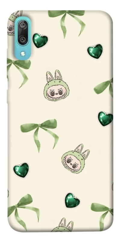Чохол на Huawei Y6 Pro (2019) Labubu Green Heart фото 1 з 1