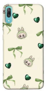 Чохол на Huawei Y6 Pro (2019) Labubu Green Heart фото 1 з 1