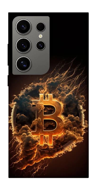 Чохол на Samsung Galaxy S24 Ultra Smoky Bitcoin фото 1 з 1