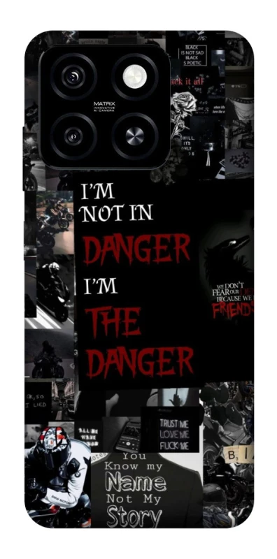 Чохол на ZTE Blade A55 4G Danger collage фото 1 з 1