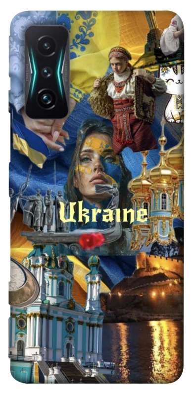 Чохол на Xiaomi Redmi K50 Gaming Ukraine style ver.3 фото 1 з 1
