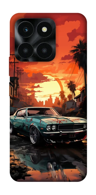 Чохол на Huawei Honor X6a Car at sunset фото 1 з 1
