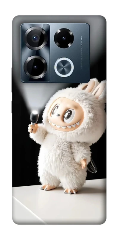 Чехол на Infinix Note 40 Pro 4G Labubu with flashlight ver.2 фото 1 из 1