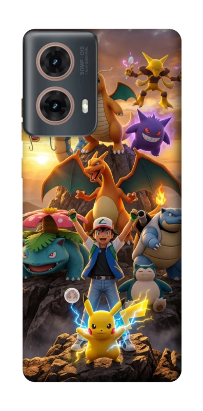 Чехол на Motorola Moto G85 Pokemon фото 1 из 1