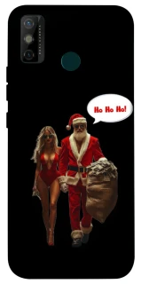 Чехол на TECNO Spark 6 Go Bad Santa фото 1 из 1