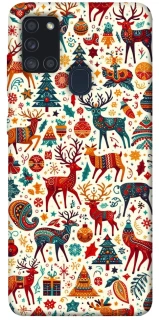 Чехол на Samsung Galaxy A21s Christmas spirit ver.5 фото 1 из 1