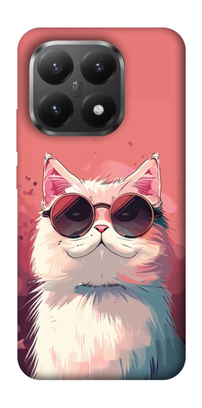 Чохол на Xiaomi 15T Сat with glasses фото 1 з 1