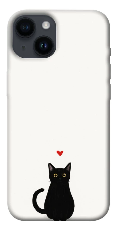 Чохол на Apple iPhone 14 (6.1") cat in love фото 1 з 1